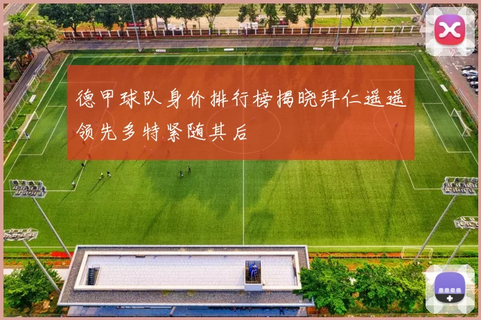 德甲球队身价排行榜揭晓拜仁遥遥领先多特紧随其后